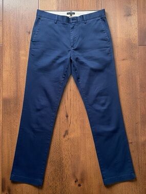 Banana Republic Navy Blue Aiden Chino Pants